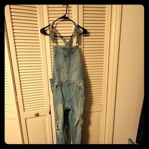 Jean overalls